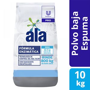 Jabon en polvo Ala baja espuma profesional 10 kg