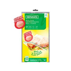 Bolsa freezer Separata sandwich 1715 cm 12 u