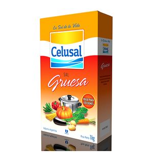 Sal  gruesa Celusal estuche 1 kg