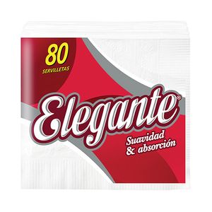 Servilletas Elegante soft 80 u