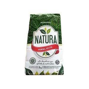 Yerba Natura mate tradicional nueva 1  kg