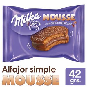 Alfajor Milka mousse leche 42 gr