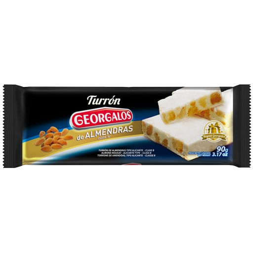 Turron de almendra Georgalos 90 gr
