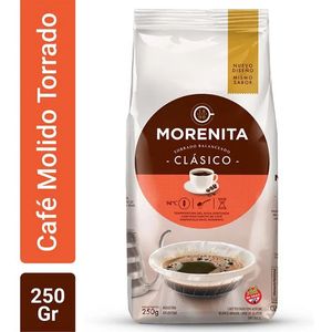 Cafe molido La Morenita clasico intenso 250 gr