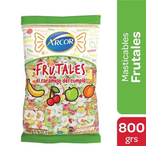 Caramelos Arcor masticable frutal 800 gr