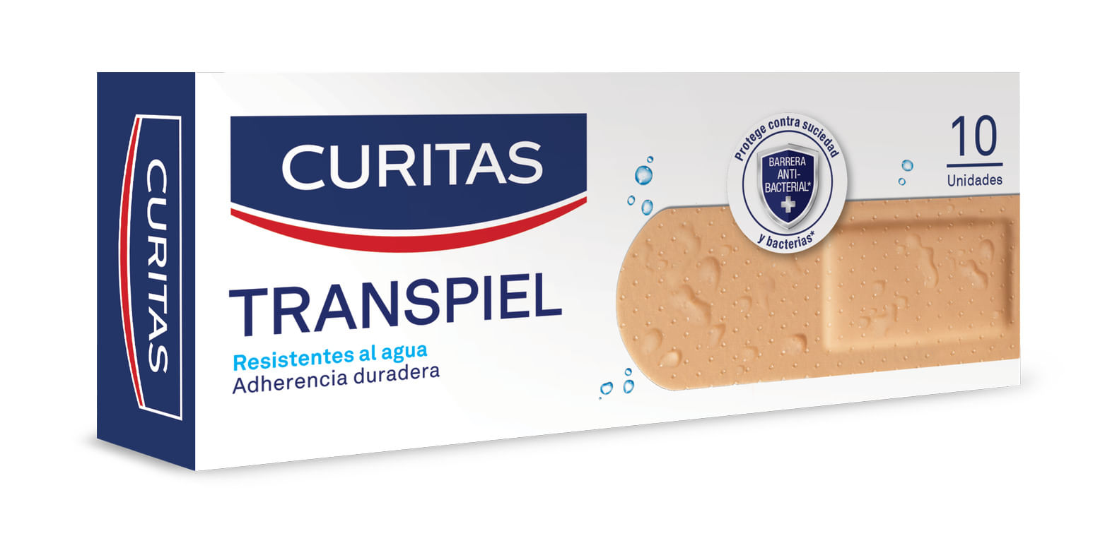 APOSITO CURITAS TRANSPIEL 10UN