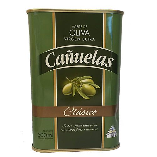 Aceite oliva Cañuelas clasico lata 500