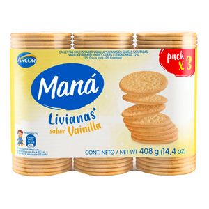 Galletitas Mana clasica 3 u 131/136 gr