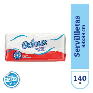 Servilletas Bonux 3333 cm 140 u