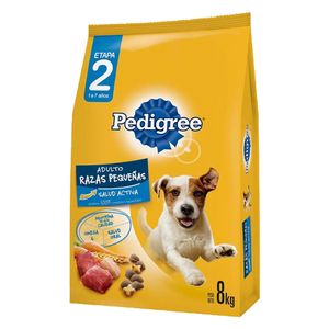 Alimento perro Pedigree raza pequeña 8 kg