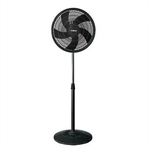 "Ventilador de pie Liliana aspas ne gras 16"""