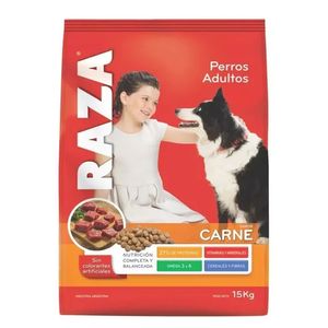 Alimento para perro Raza carne 15 kg