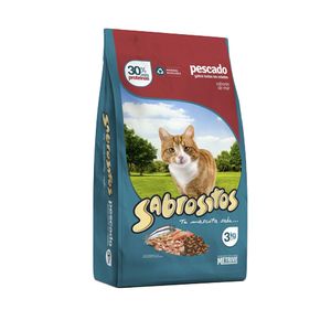 Alimento para gato Sabrositos pescado 3 kg