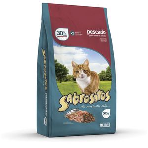 Alimento gato Sabrositos pescado 500 gr