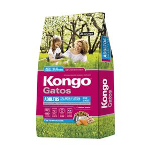 Alimento para gato Kongo adulto salmon y atun 1 kg