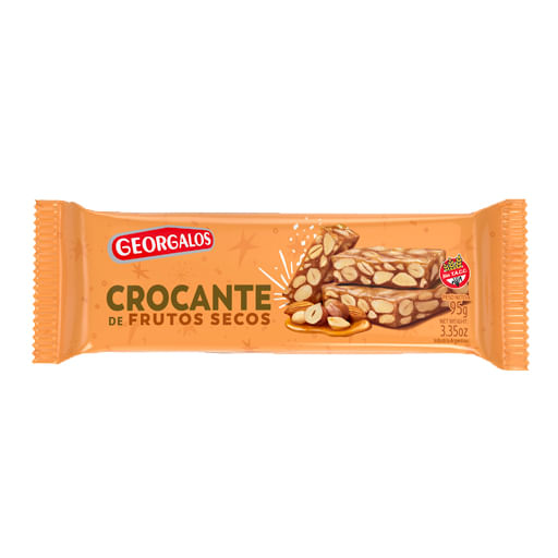 Tableta Georgalos crocante frutos secos 95 gr