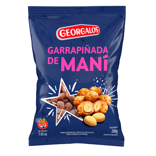 Garrapiñada de mani Georgalos 200 gr