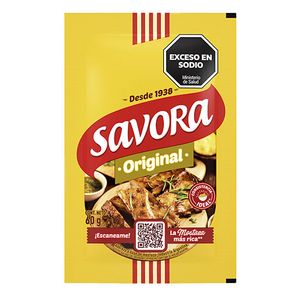 Mostaza Savora original sachet 60 gr