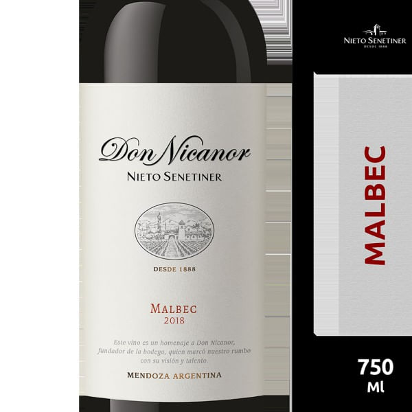 Vino Don Nicanor Malb 750 ml
