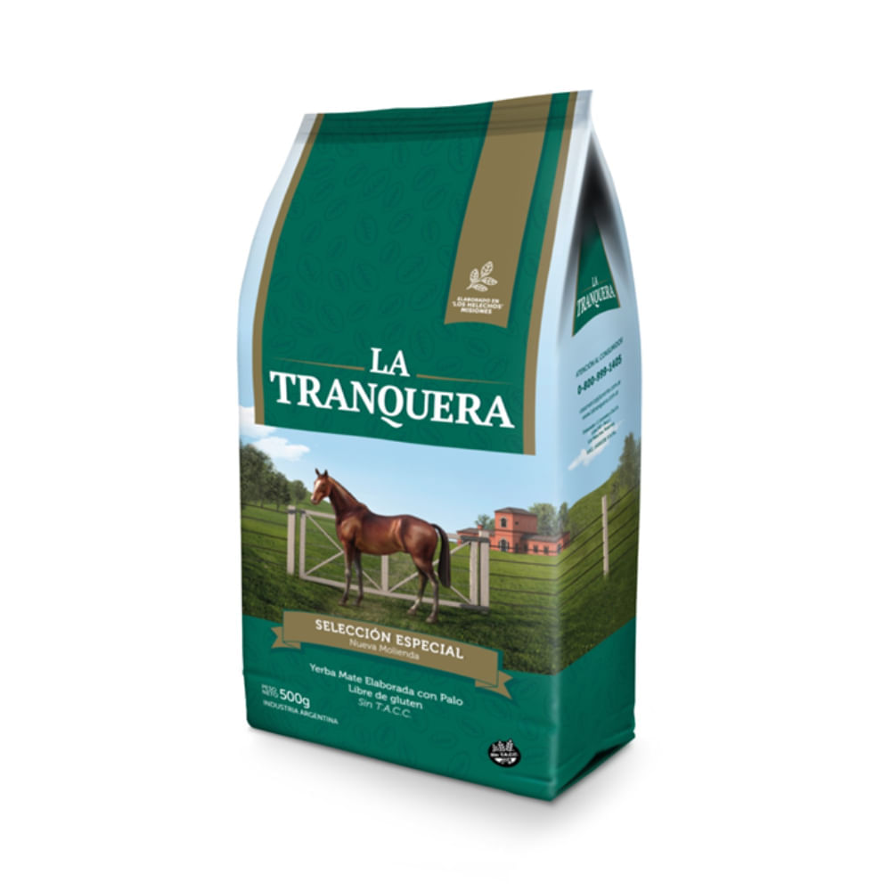 Yerba LA TRANQUERA seleccion x500gr