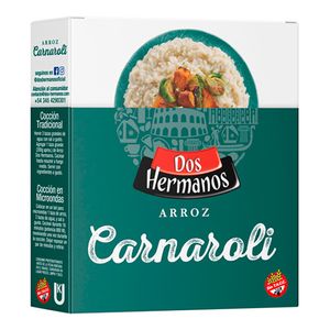 Arroz carnaroli  Dos hermanos estuche 500 gr
