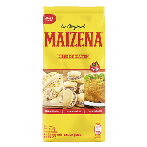 Fécula de Maíz Maizena pq x 220 gr
