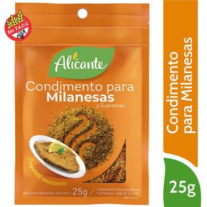 Condimento Alicante para milanesas 25 gr