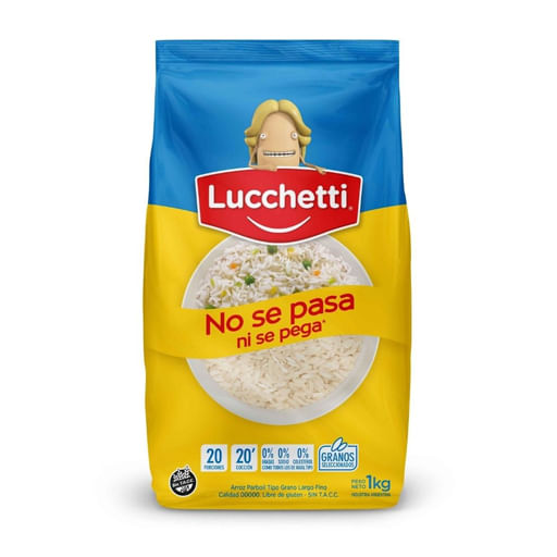 Arroz parboil Lu cchetti bolsa 1 kg