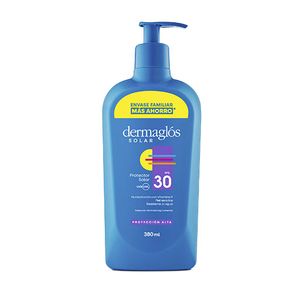 Protector solar Dermaglos em f 30 380 ml