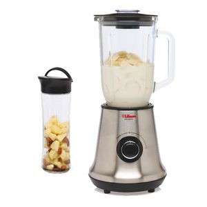 Licuadora Liliana deluxlic acero inoxidable 1 lt