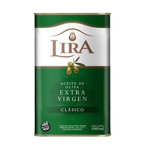 Aceite oliva Lira clasico lata sin tacc 1 lt
