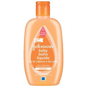 Baño liquido Johnson baby cabeza y pies 200 ml