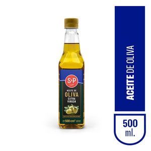 Aceite oliva S&P etra virgen pet 500 ml