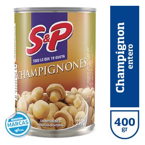 Champignon entero S&P lata 400 gr
