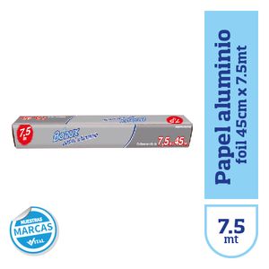 Papel aluminio foil Bonu 45 cm 7.5mt