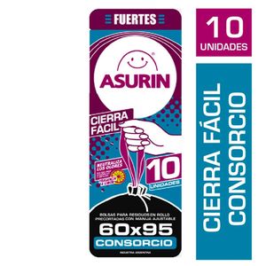 Bolsa res. ASURIN c/fac.limon 6095 cm 10 u