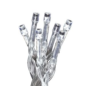 Luces de navidad Ma Light cadena led a pila 50 led