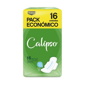 Toallas femeninas Calipso Plus pockett  con alas 16 u