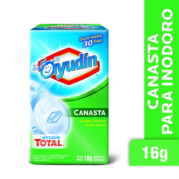Canasta inodoro Ayudin 16 gr