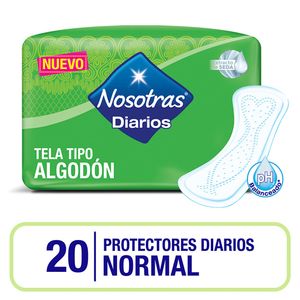Protectores diarios Nosotras normal 20 u