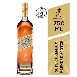 Whisky Johnnie Walker etiqueta dorada 750 cc