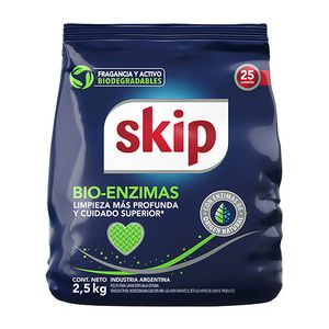 Jabon en polvo Skip baja espuma 600 gr