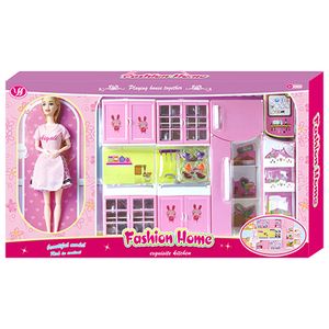 Set muñeca con accesorios varios modelos