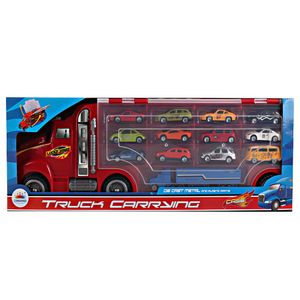 CAMION TRANSPORTADOR con 12 autos