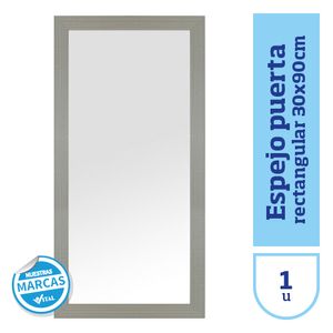 Espejo de puerta rectagular 3090 cm