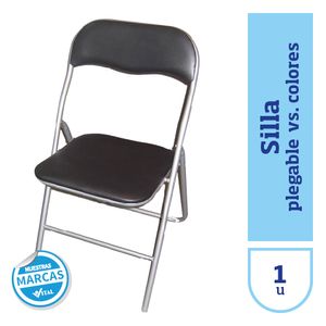 Silla plegable varios colores