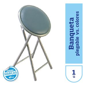 Banqueta plegable varias colores