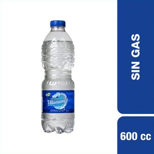 Agua villamanaos sin gas 600 cc