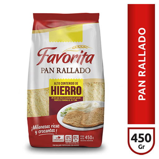 Pan rallado Favorita 450 gr