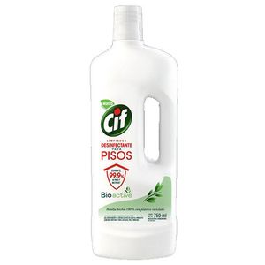 Limpiador Cif desinfectante pisos botella 750 ml